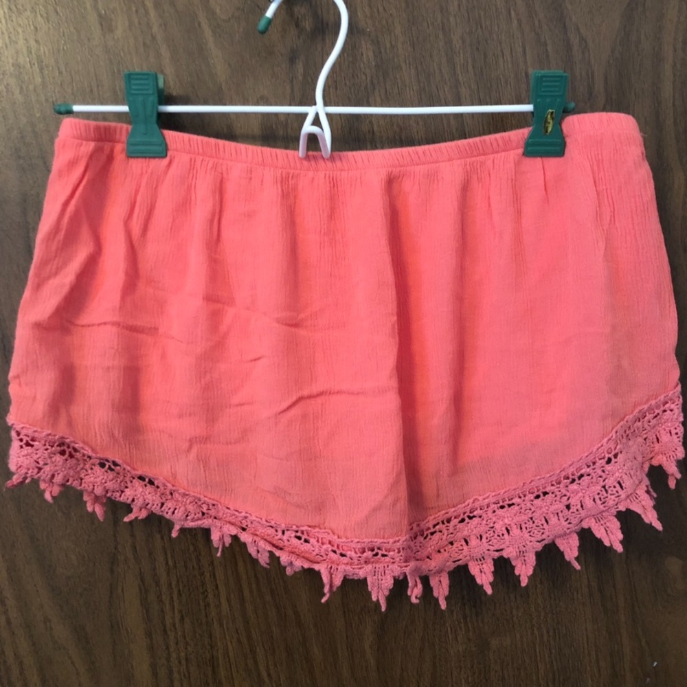 Strapless Crop Top